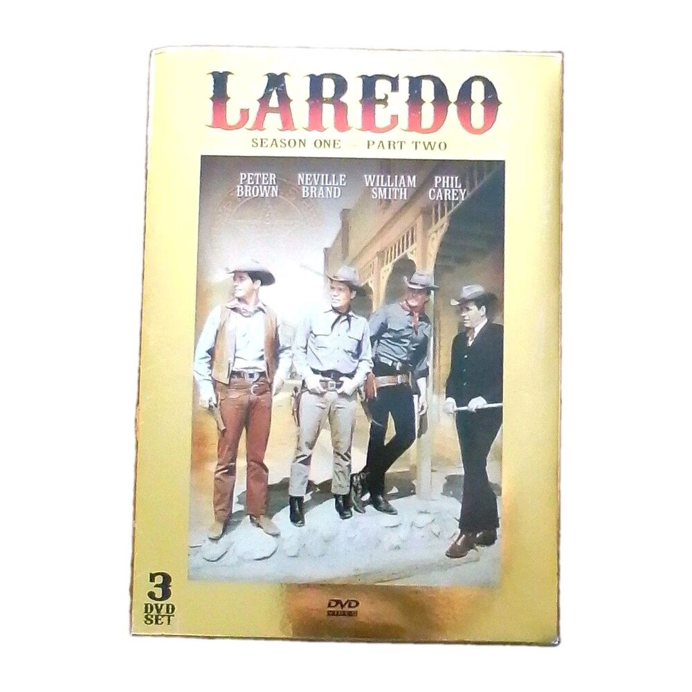 Laredo Season 1 Part 2 DVD Western TV Series Classic 1966 Timeless Media